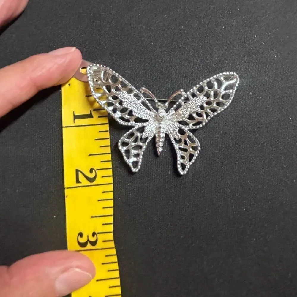 Vintage 1971 Sarah Coventry Madame Butterfly Brooch